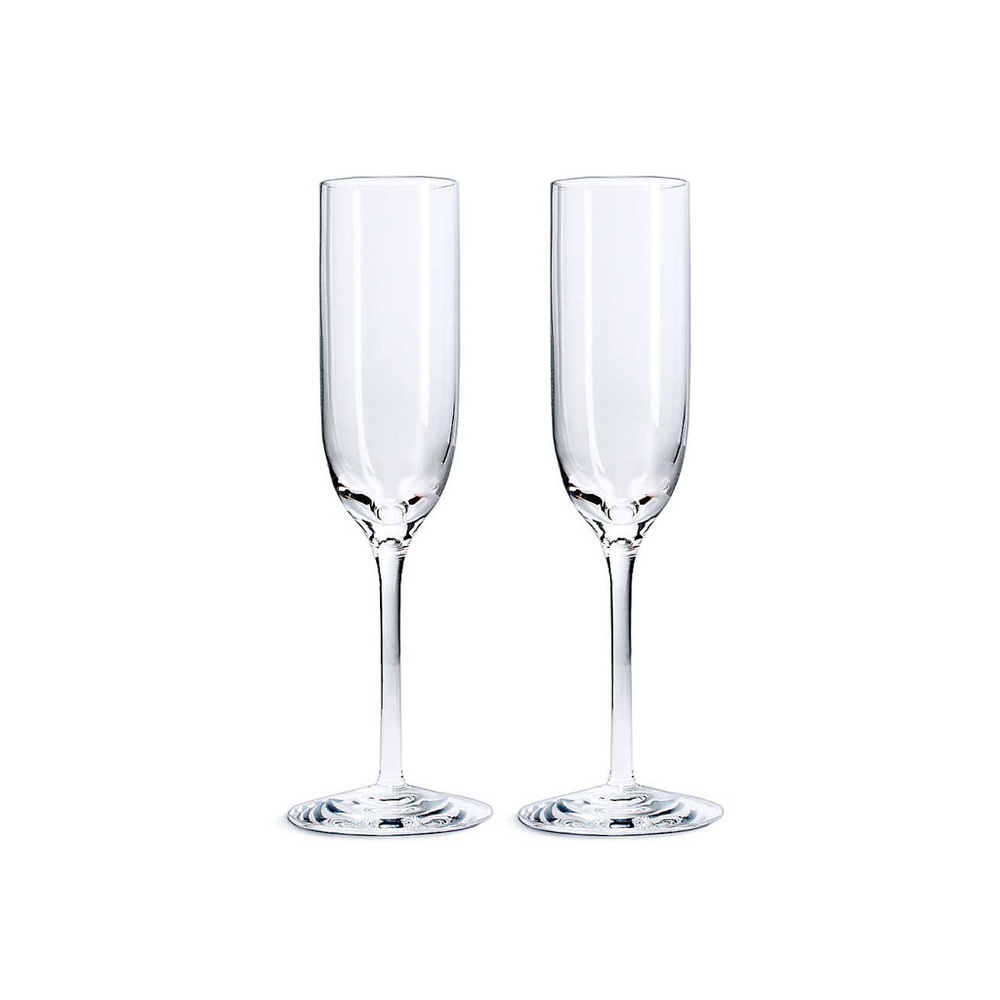 (2pc)New Tiffany champagne glasses - Picture 3 of 5